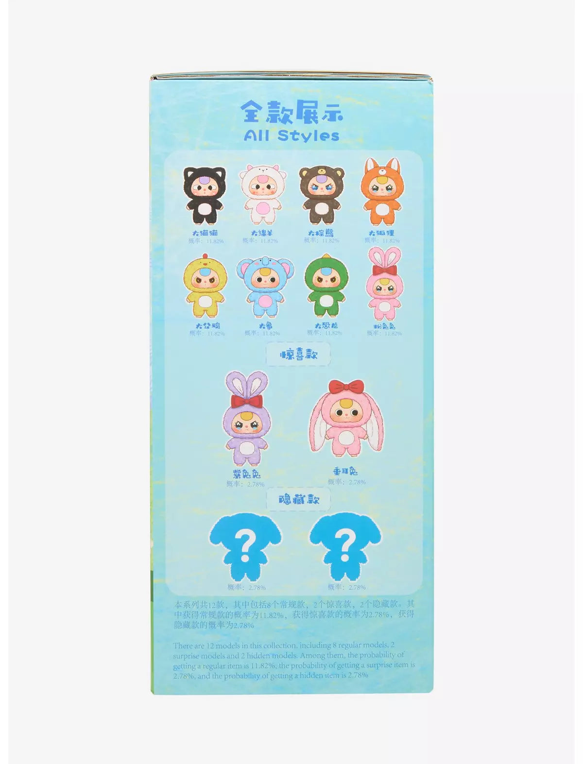 Baby Three 400% Blind Box Plush