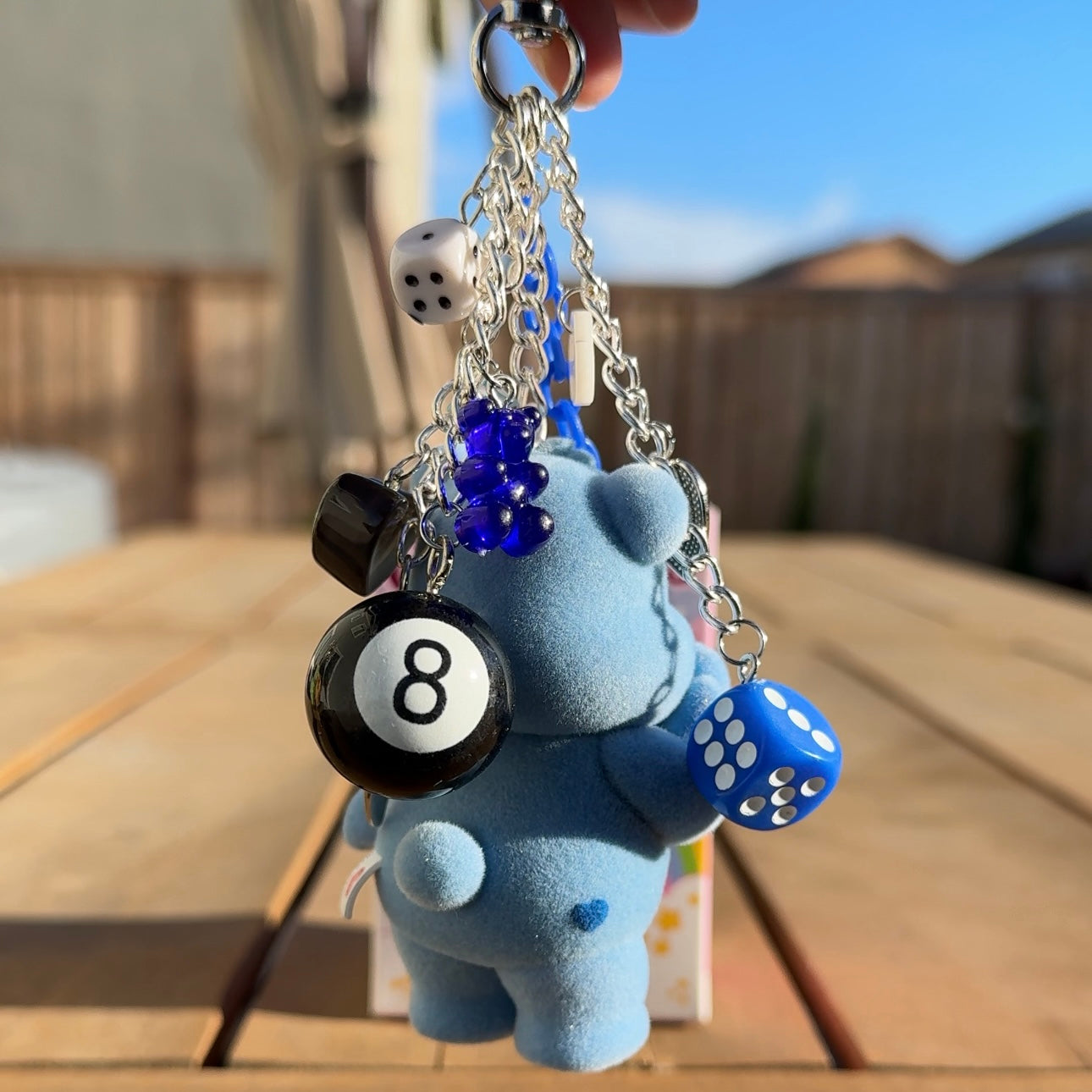 Care Bears - Grumpy Bear Bag Charm