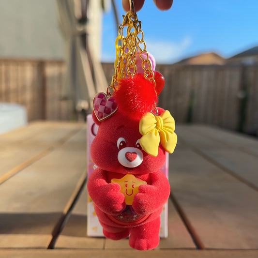 Care Bears - Always There Bear Bag Charm (GOLD CHAIN)