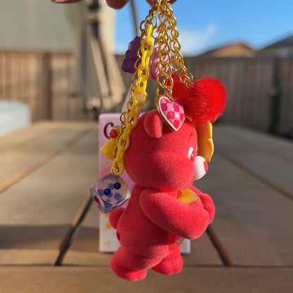 Care Bears - Always There Bear Bag Charm (GOLD CHAIN)